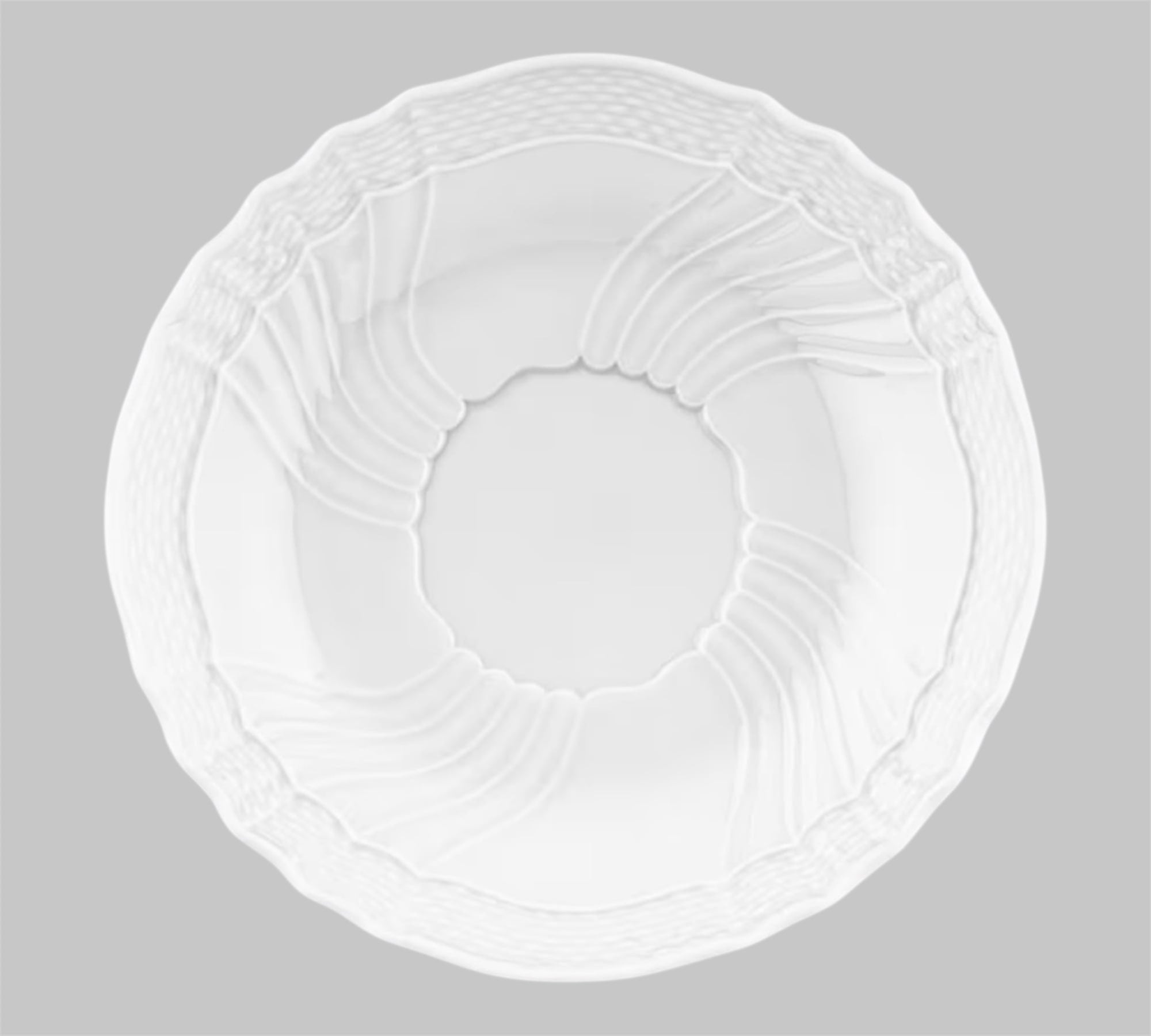 Piattino vecchio ginori bianco