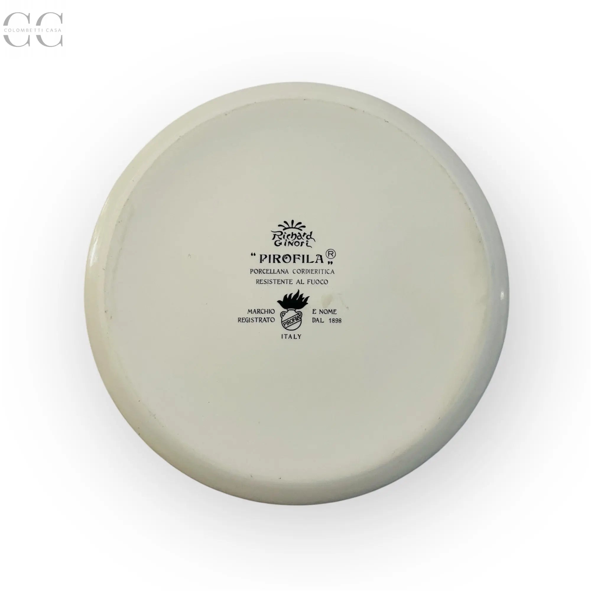Pirofila tonda in porcellana da forno Ginori Colombetti Casa