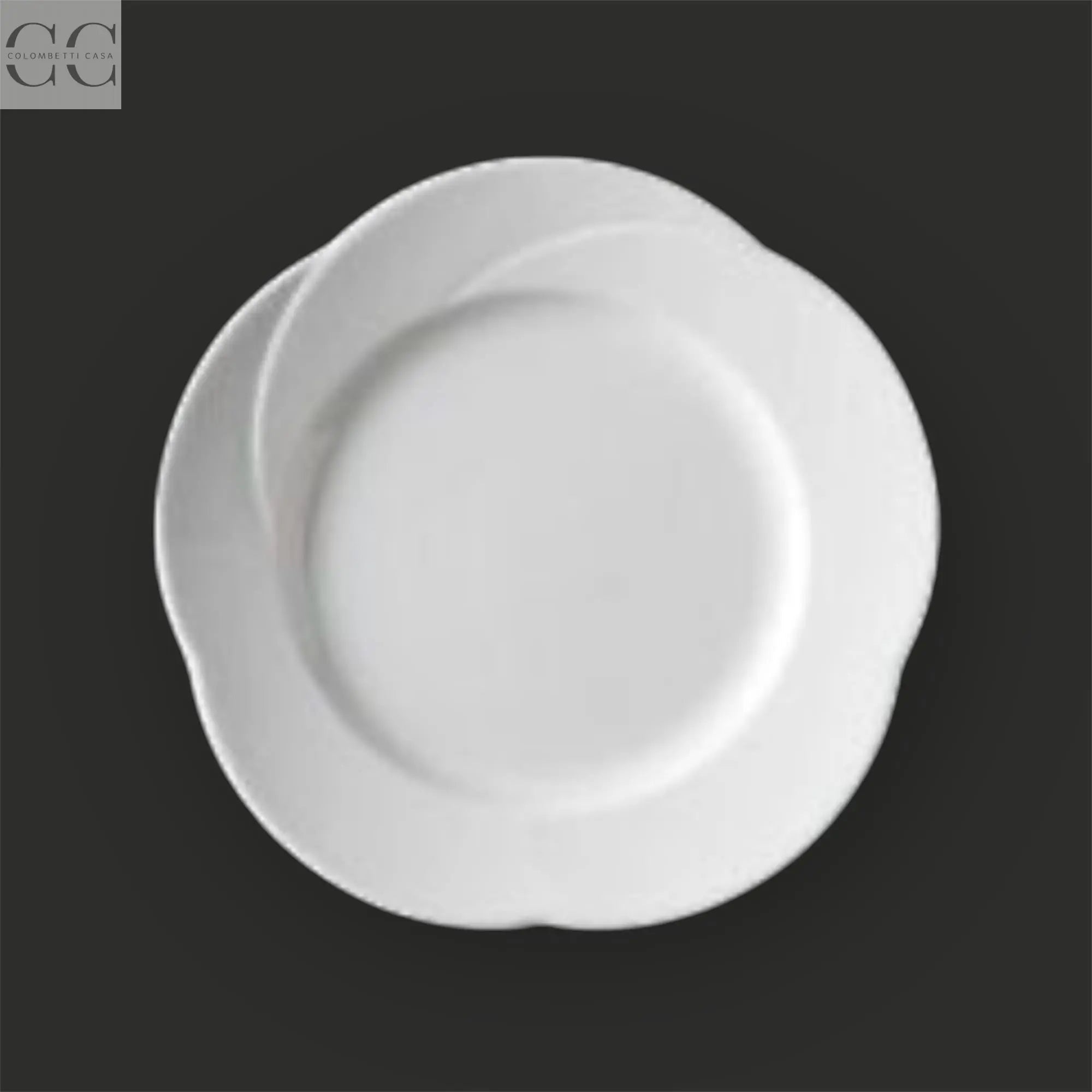 Set 6 piatti dessert-frutta Nuvola bianco porcellana Richard Ginori Richard Ginori