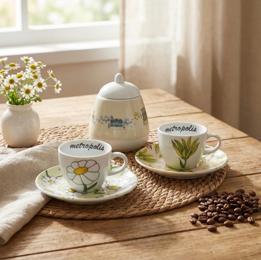 TAZZE-CAFFÈ-THE-COLAZIONE - Colombetti Casa