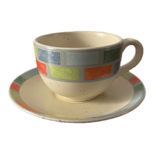 Set 6 Tazze caffè vintage gres porcellanato TOPgres - Colombetti