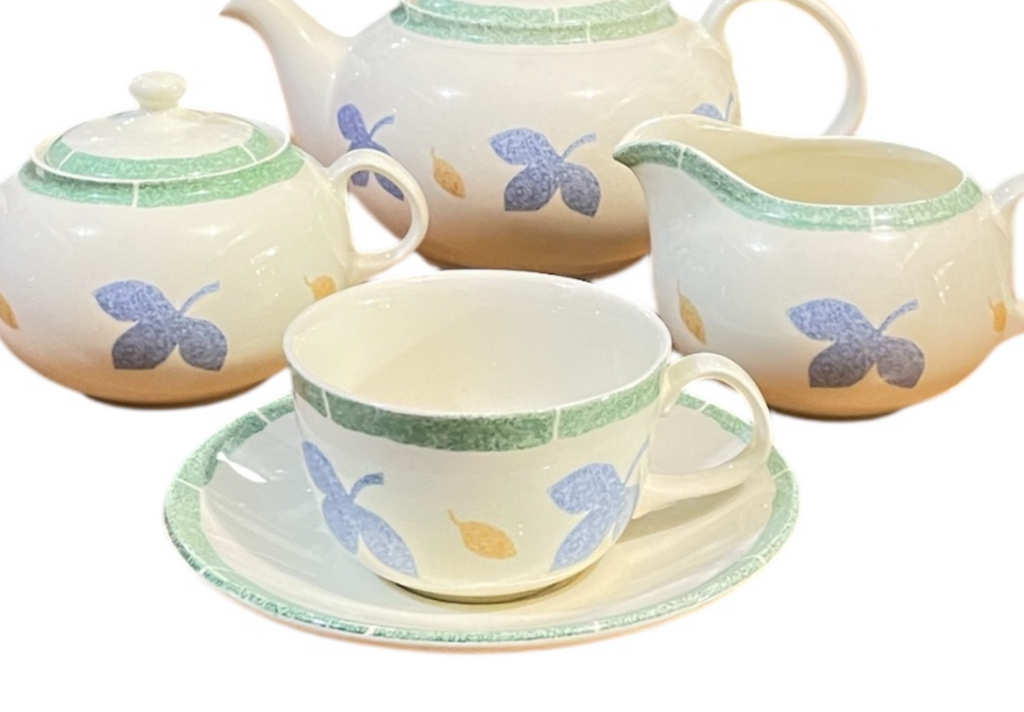 Tazze da the con set a servire ceramica inglese