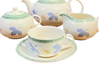 Tazze da the con set a servire ceramica inglese