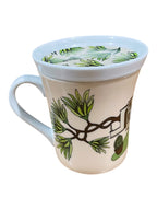 Tazza mug con coperchio in porcellana Design 39