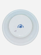 Set 6 piatti frutta porcellana bianca Ginori Laveno