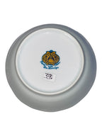 Bol en porcelaine peint à la main avec de l'or pur