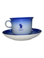 Tazza Natale 1989 porcellana Desiree