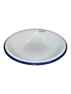 Set 6 piatti pasta bordo blu