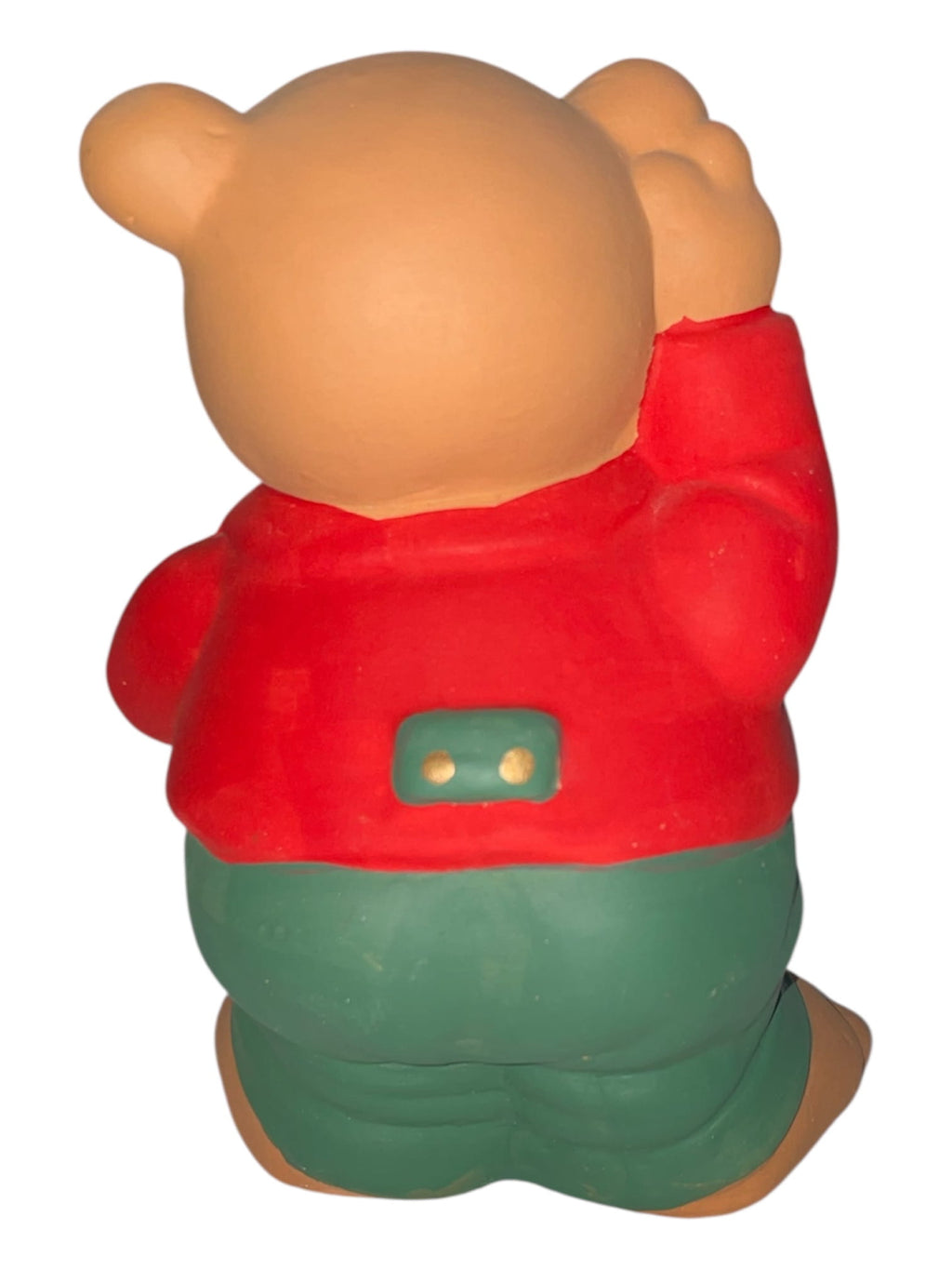 Orsetto con martello in ceramica