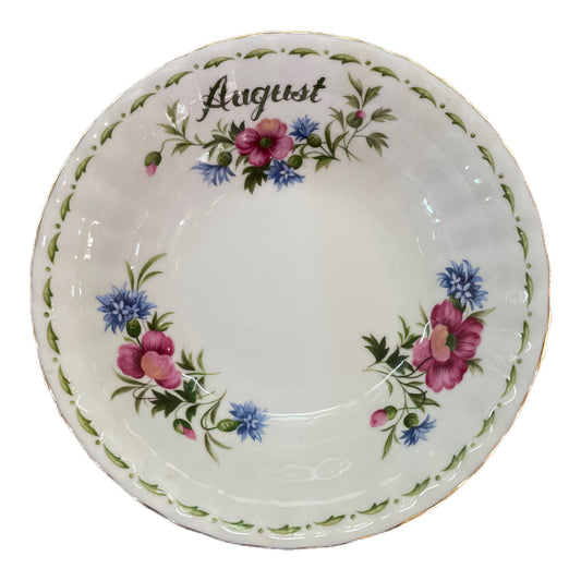 Coppetta Royal Albert Agosto collezione fiori del mese - Colombetti