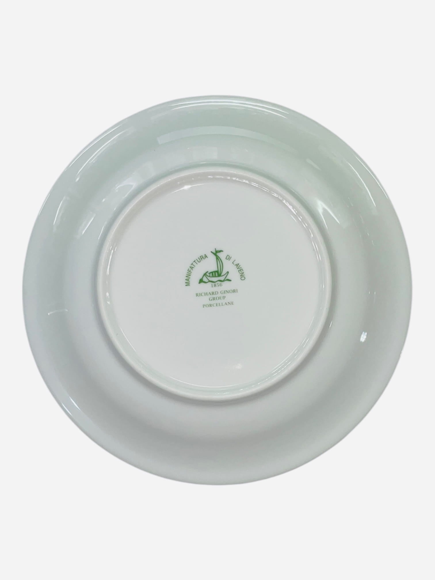 Set 6 piatti frutta multicolor in porcellana Richard Ginori Laveno