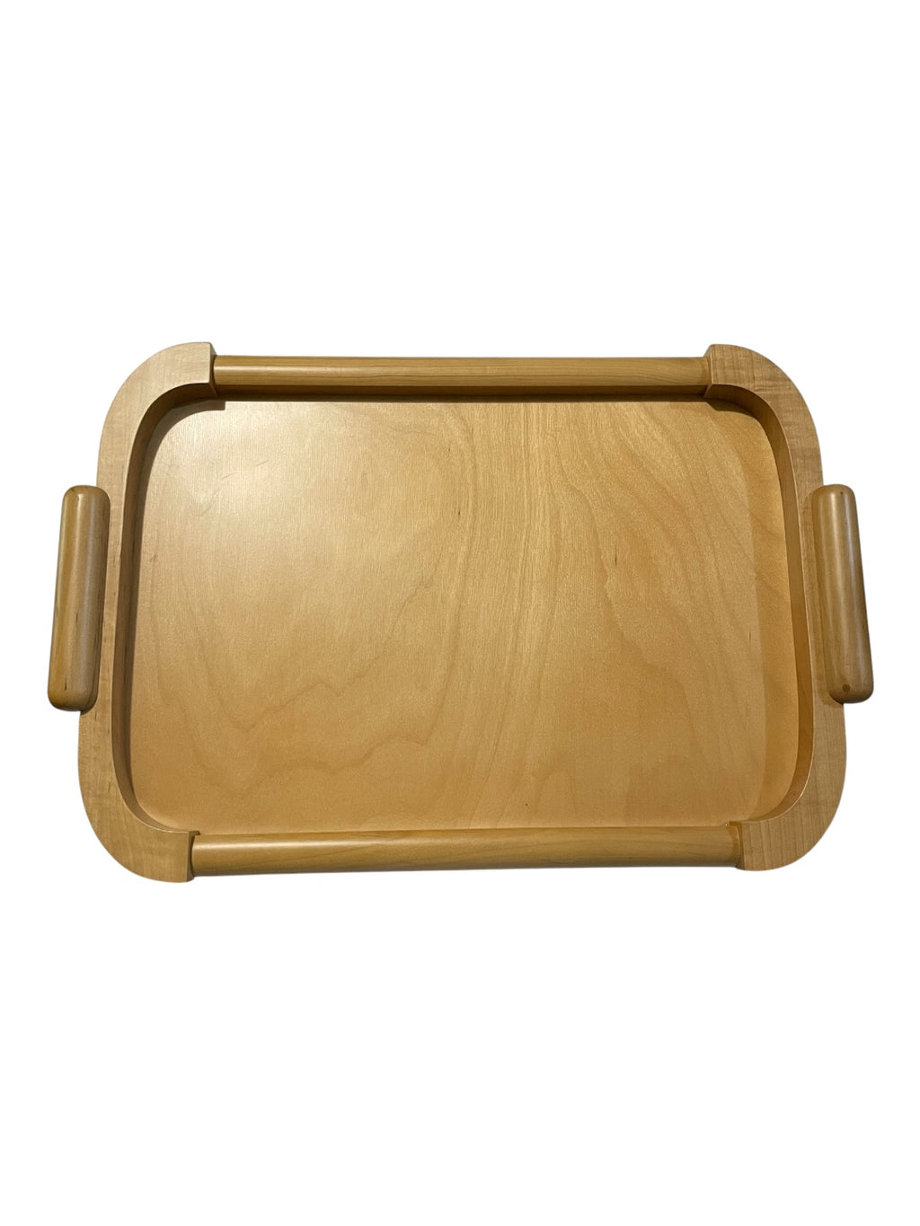 Vassoio rettangolare in legno naturale Ontano Manzoni