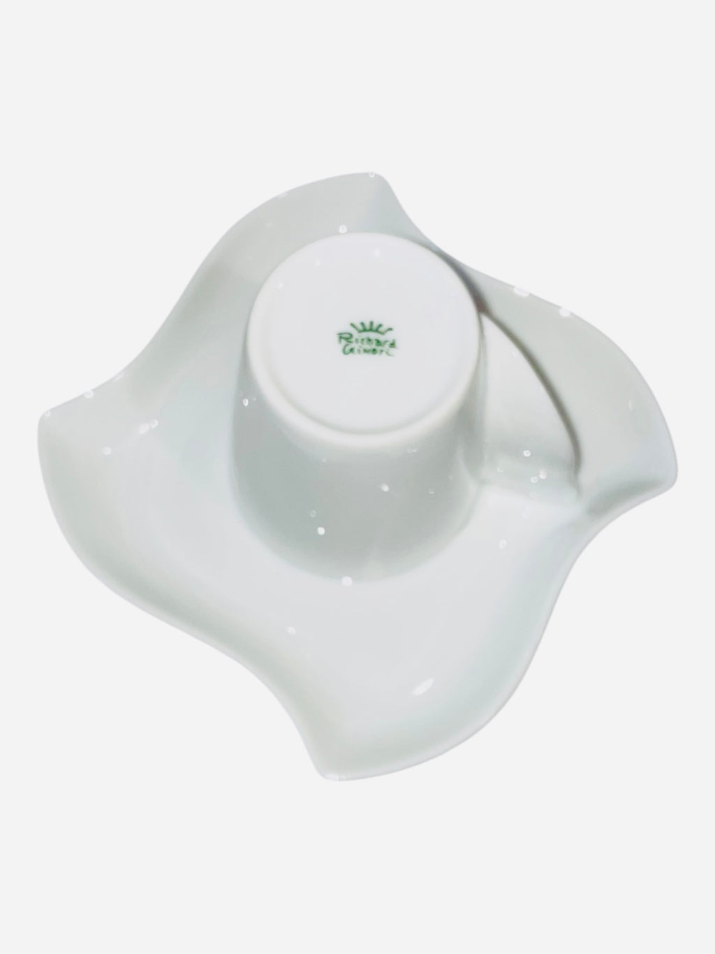 Set 6 tazze the Dedalo bianco porcellana Richard Ginori