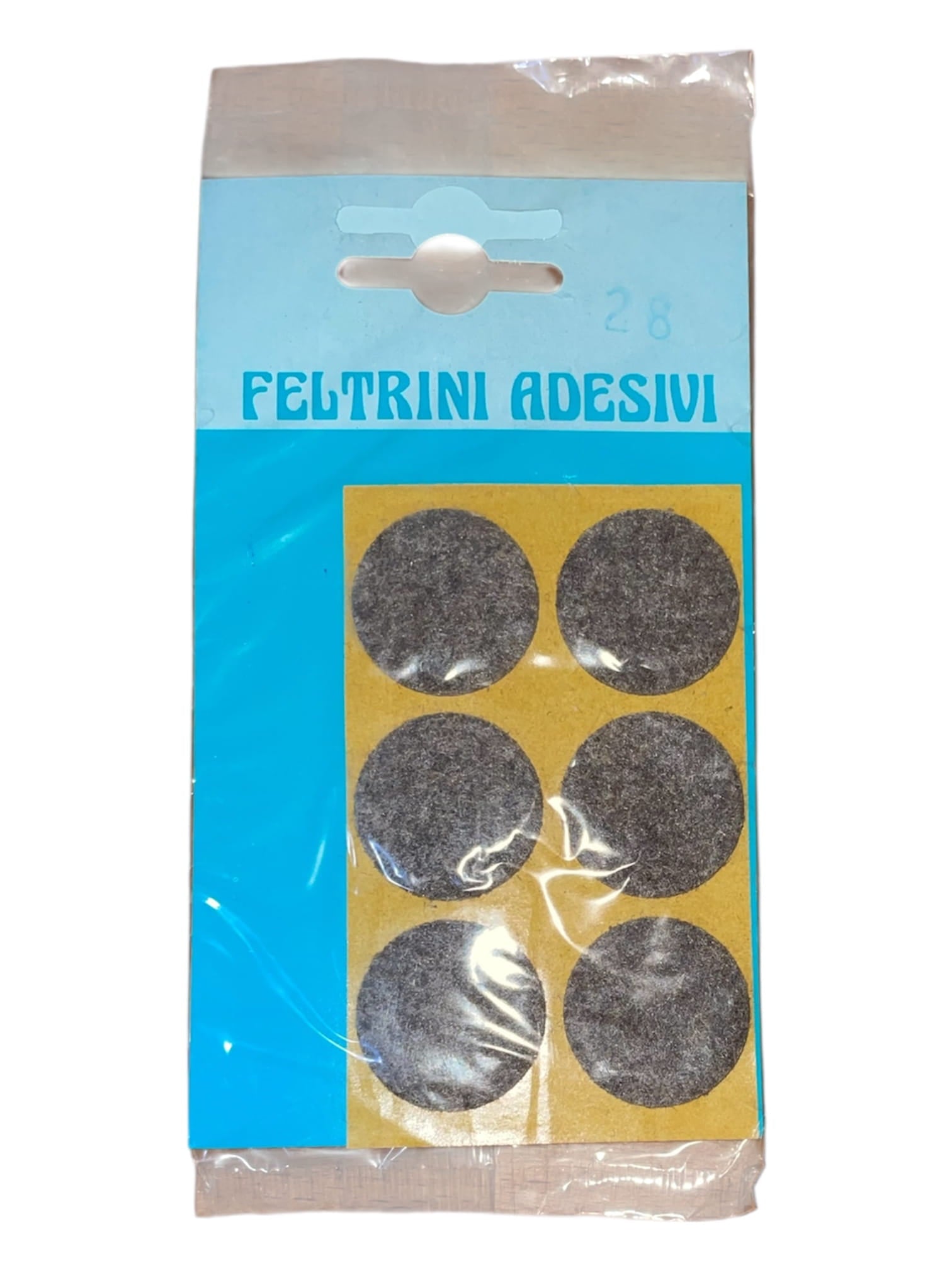Feltrini adesivi tondi cm 3 confezione 6 pezzi
