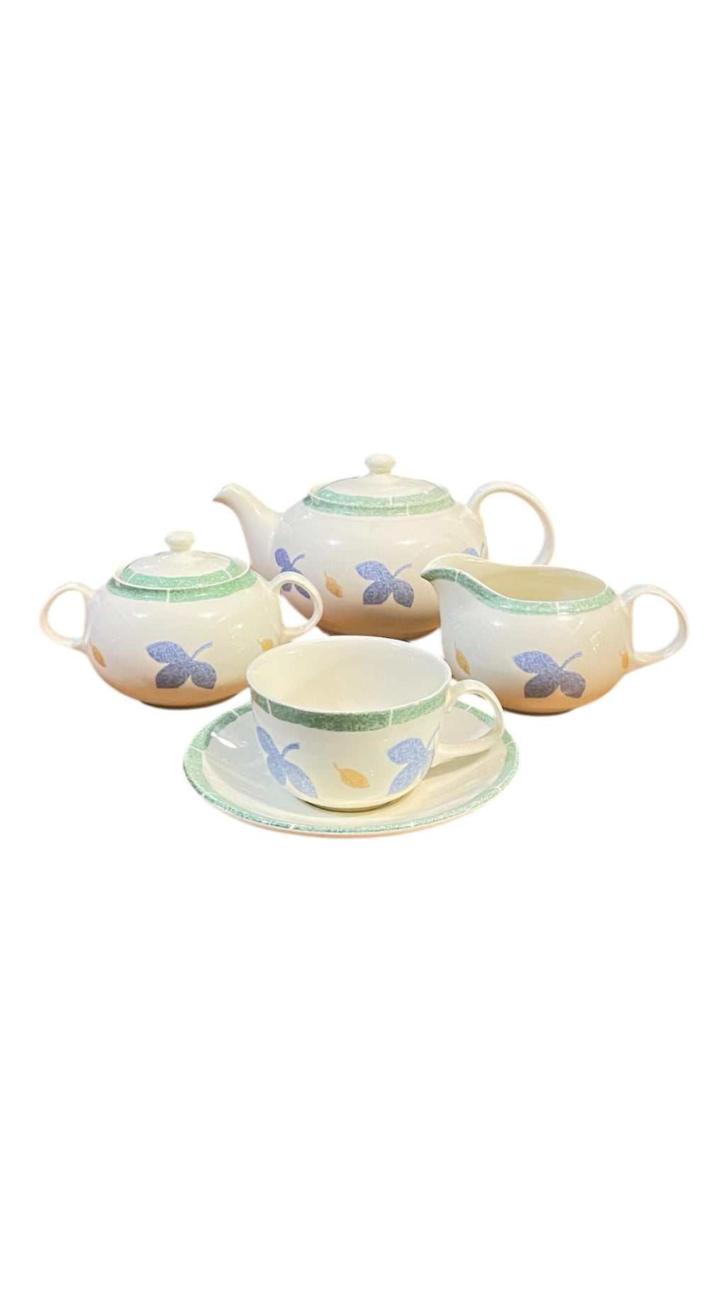 Tazze da the con set a servire ceramica inglese