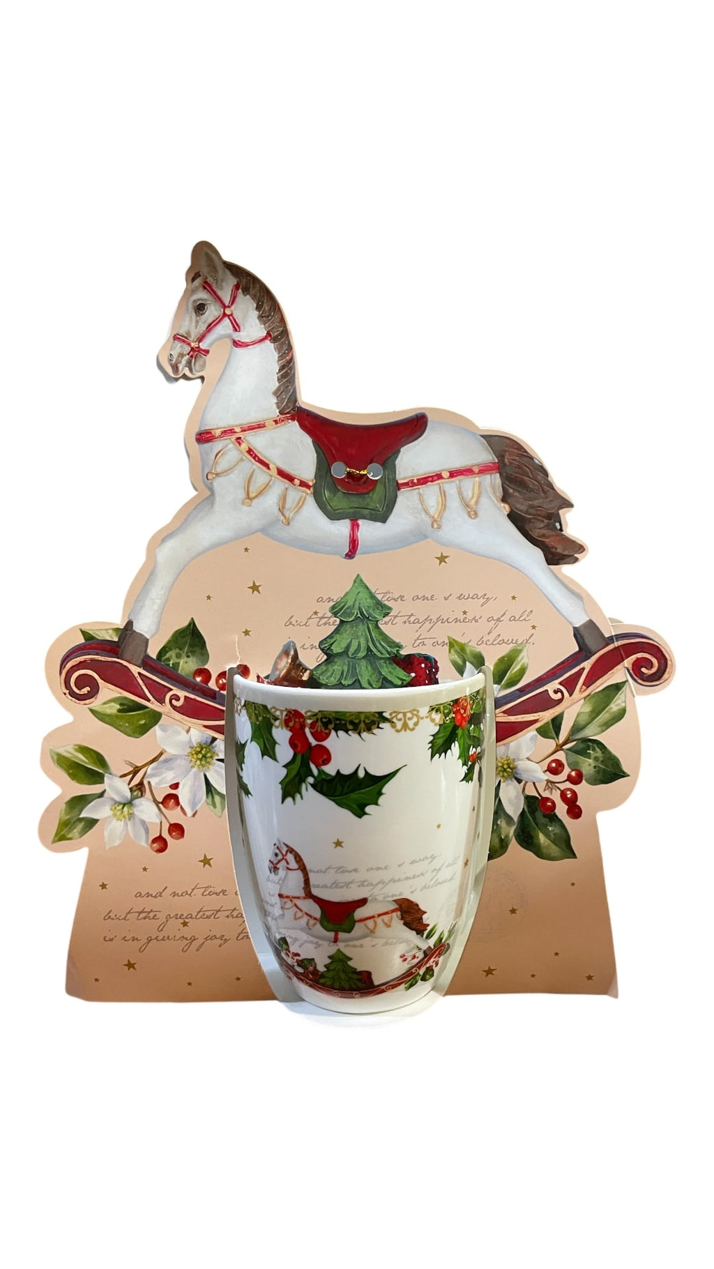 Tazza mug natalizia cavallino a dondolo