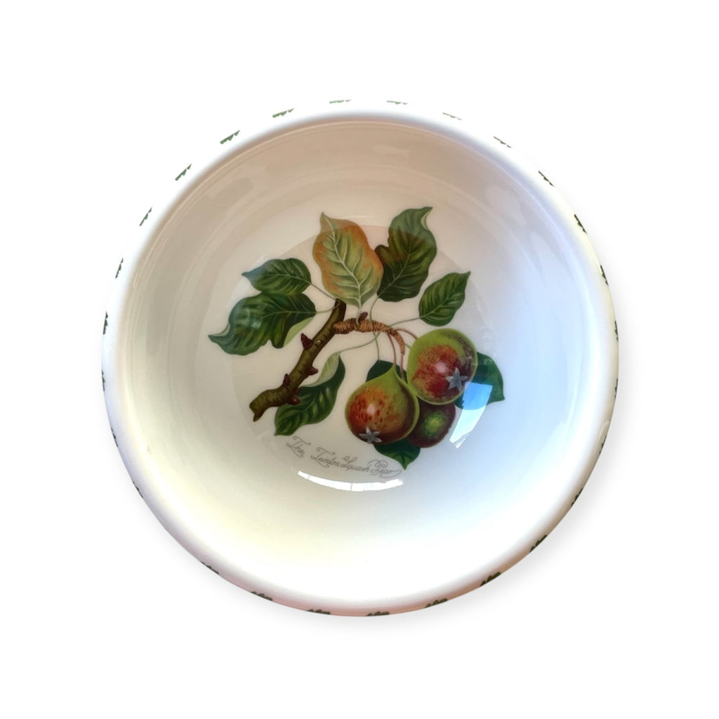 Coppetta macedonia Pomona ceramica inglese Portmeirion ceramic bowl with fruit design dishwasher safe microwave safe