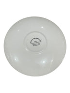 Set 6 tazze da the blu e frutti in ceramica inglese
