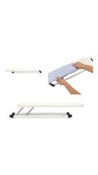 Asse da stiro con portabiancheria e stiramaniche Brabantia