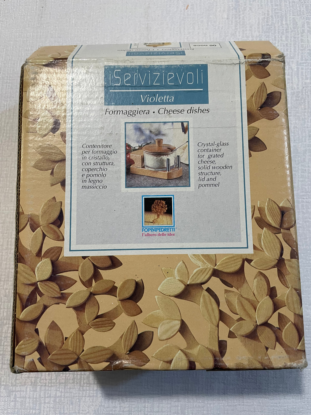 Formaggiera Violetta Foppapedretti I Servizievoli