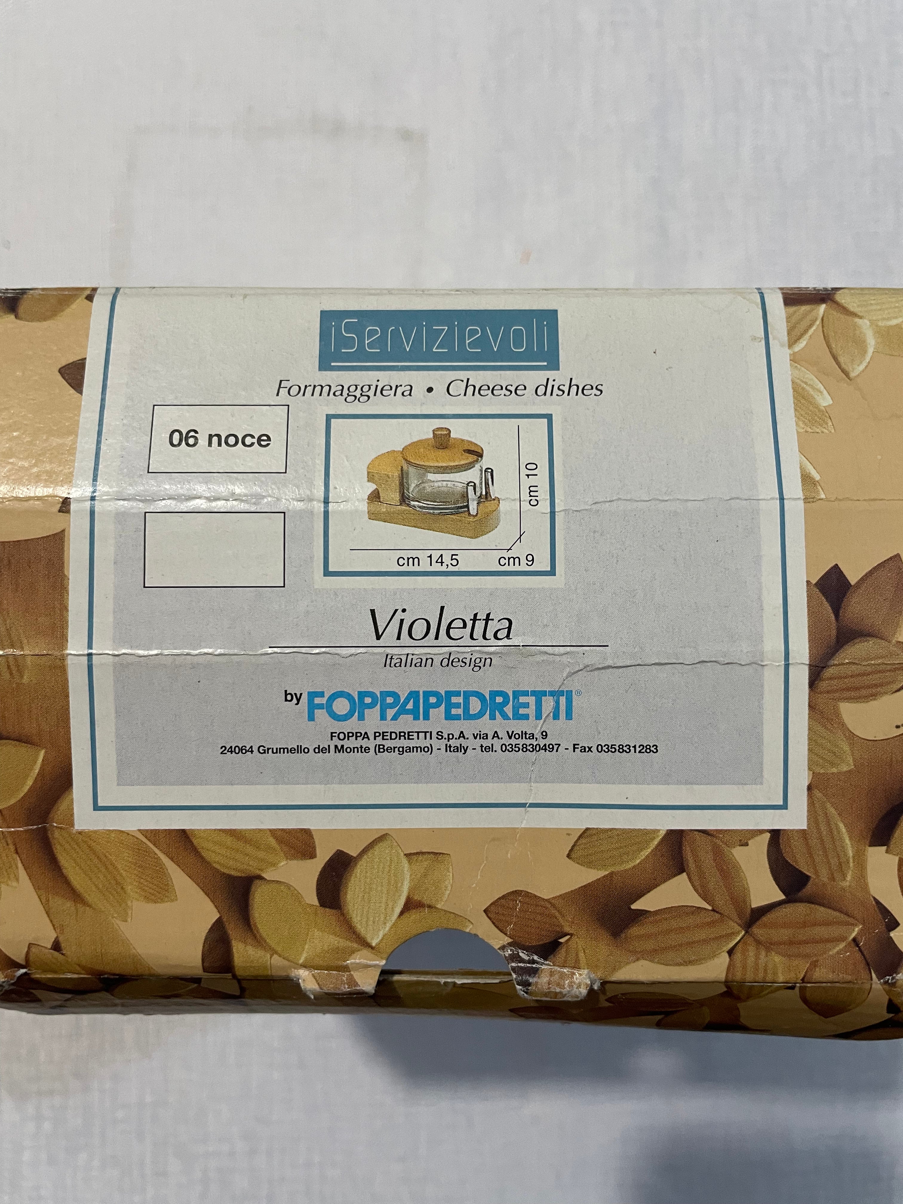 Formaggiera Violetta Foppapedretti I Servizievoli