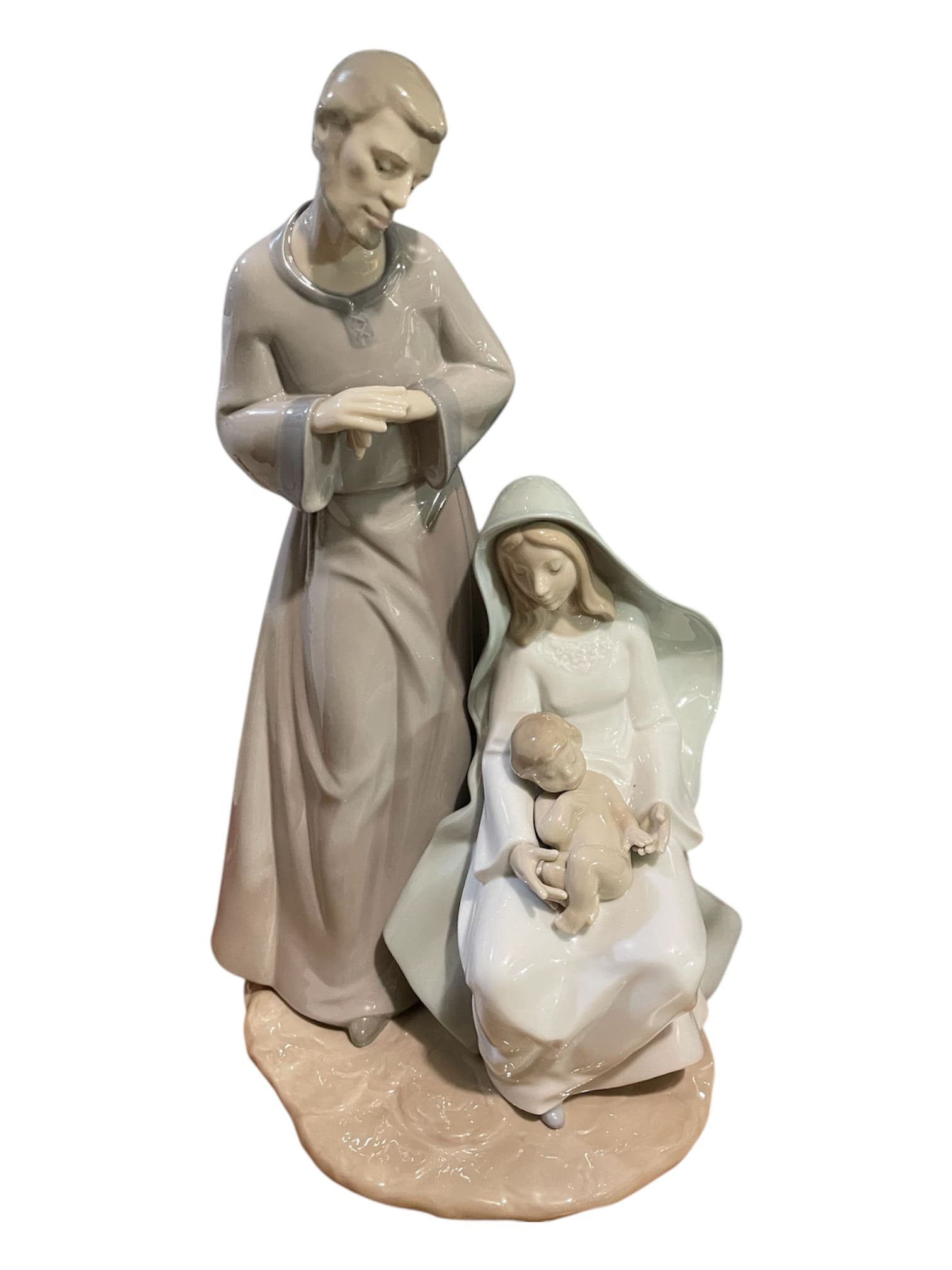 La sacra famiglia statua nao