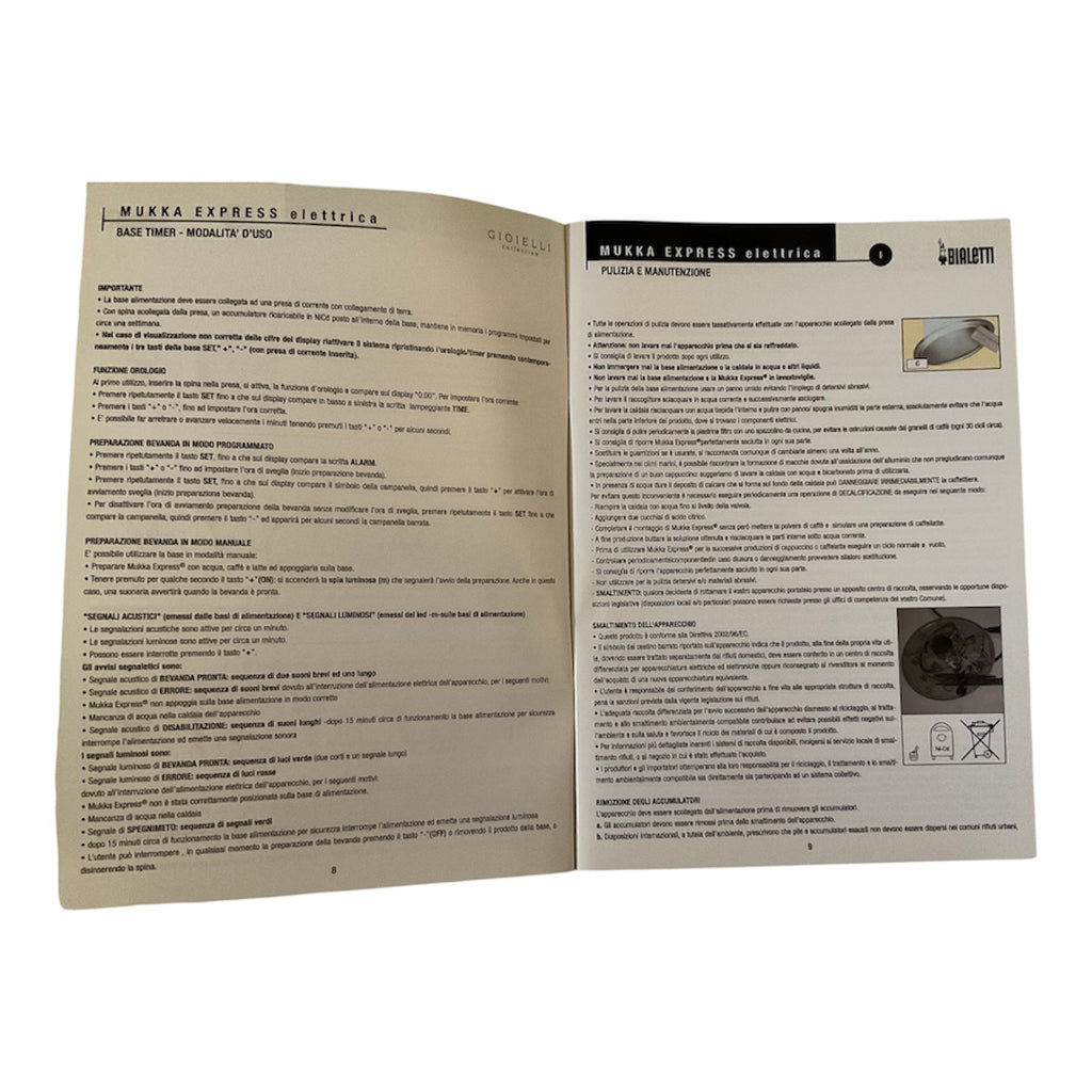 Mukka express elettrica bialetti