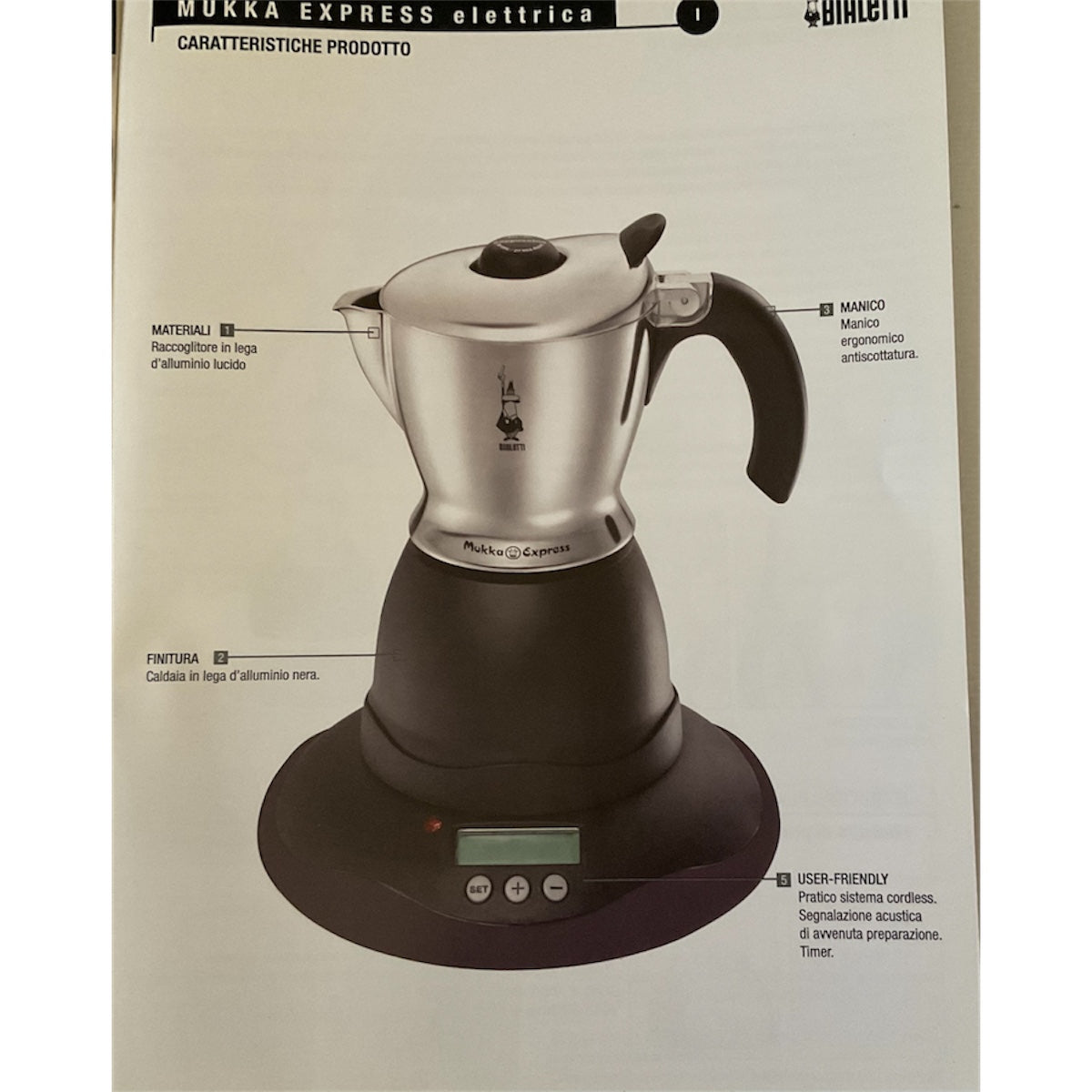 Mukka express elettrica bialetti