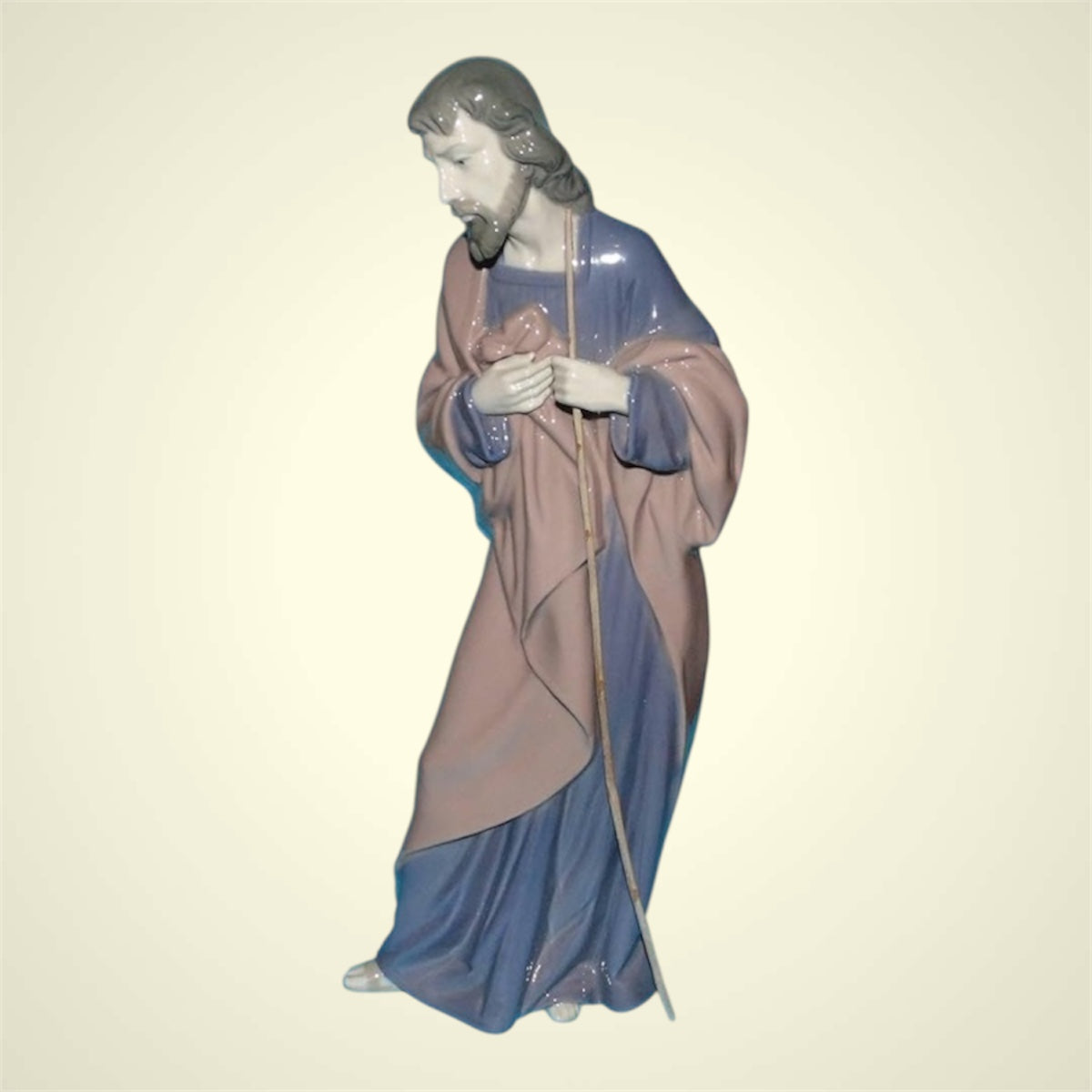 Nao San Giuseppe statua porcellana lucida