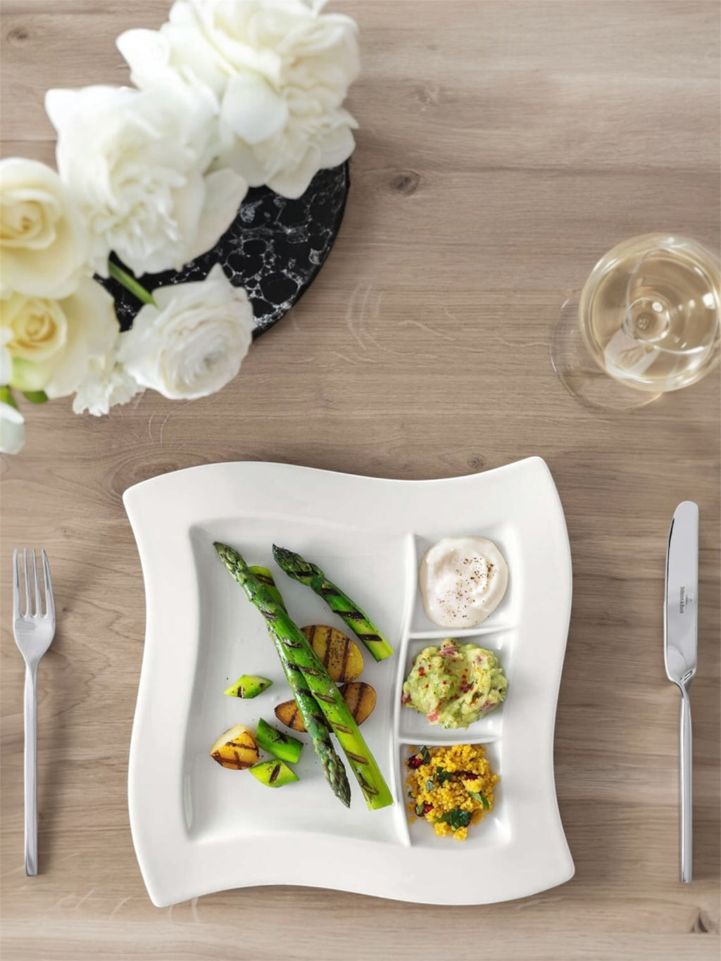 Piatto con scomparti New Wave Villeroy