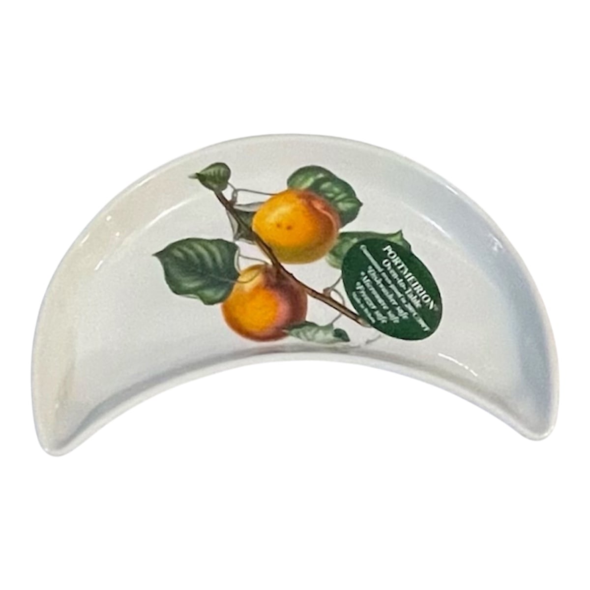 Piatto a mezzaluna Pomona albicocche