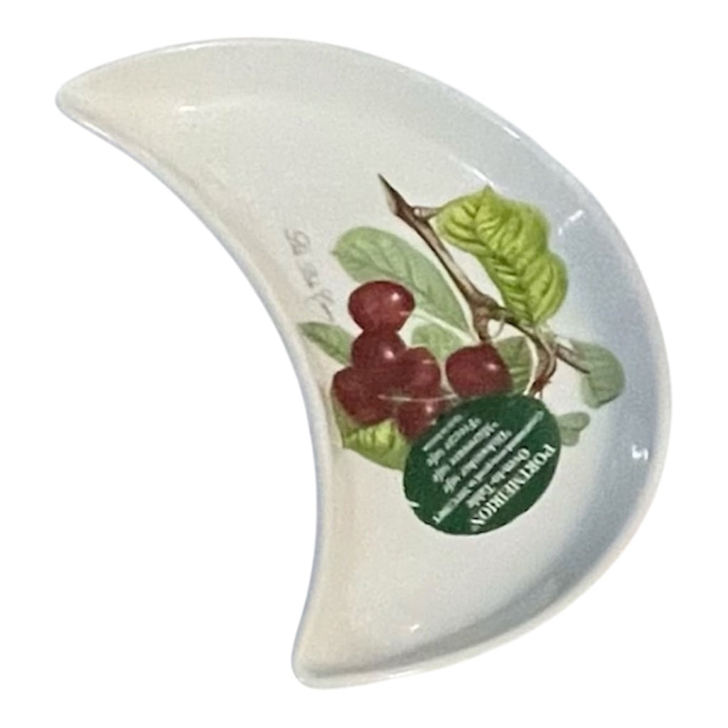 Piatto a mezzaluna Pomona ciliegie