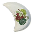 Piatto a mezzaluna Pomona ciliegie