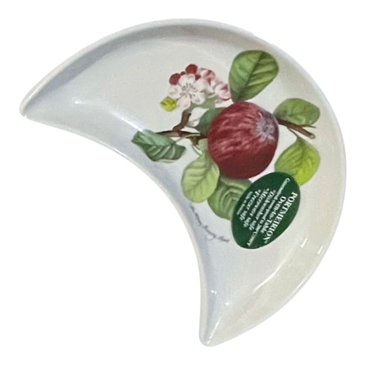 Piatto a mezzaluna Pomona mela cotogna