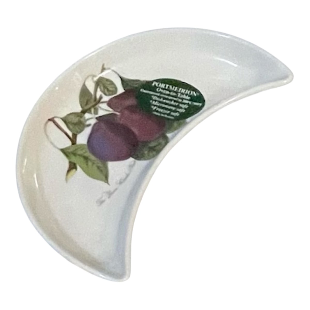 Piatto a mezzaluna Pomona prugne