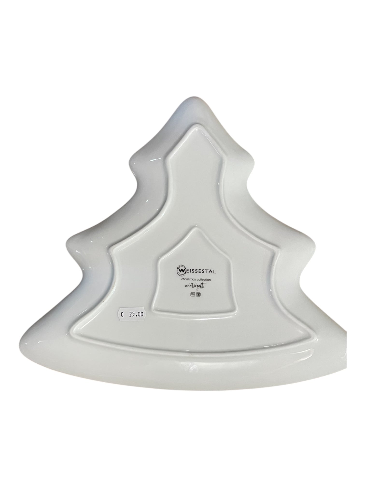 Piatto albero di Natale 