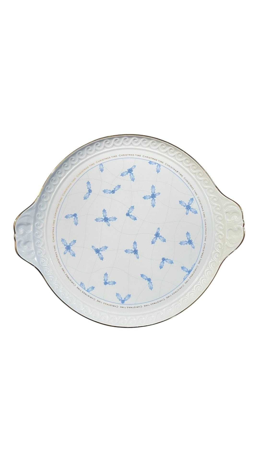 Piatto natalizio porcellana Richard Ginori