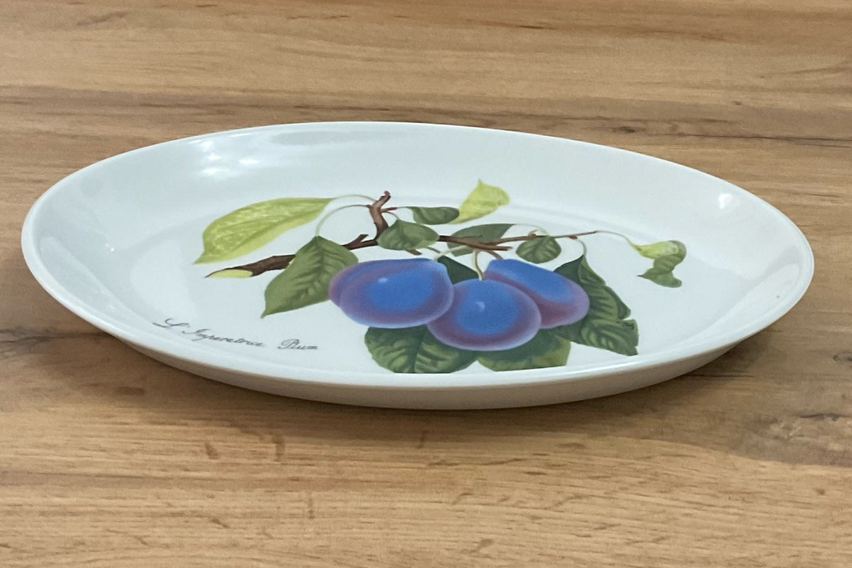 Piatto ovale Pomona ceramica Portmeirion 