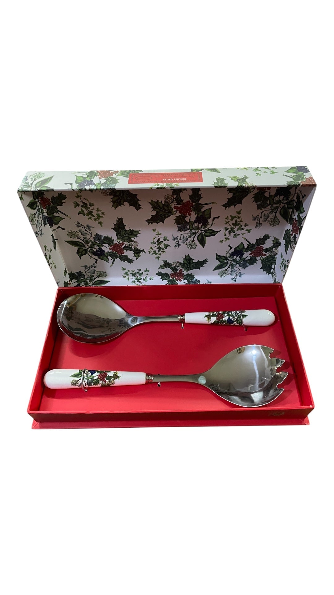 Posate insalata natalizie Portmeirion 