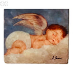 Quadretto Angeli fra cielo e terra di Anna Corsini - Colombetti Casa