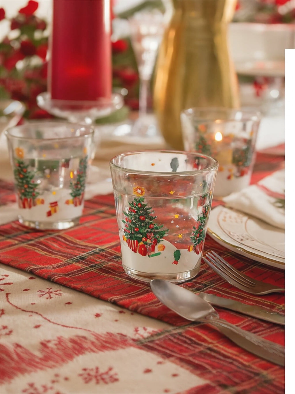 Set 6 bicchieri natalizi