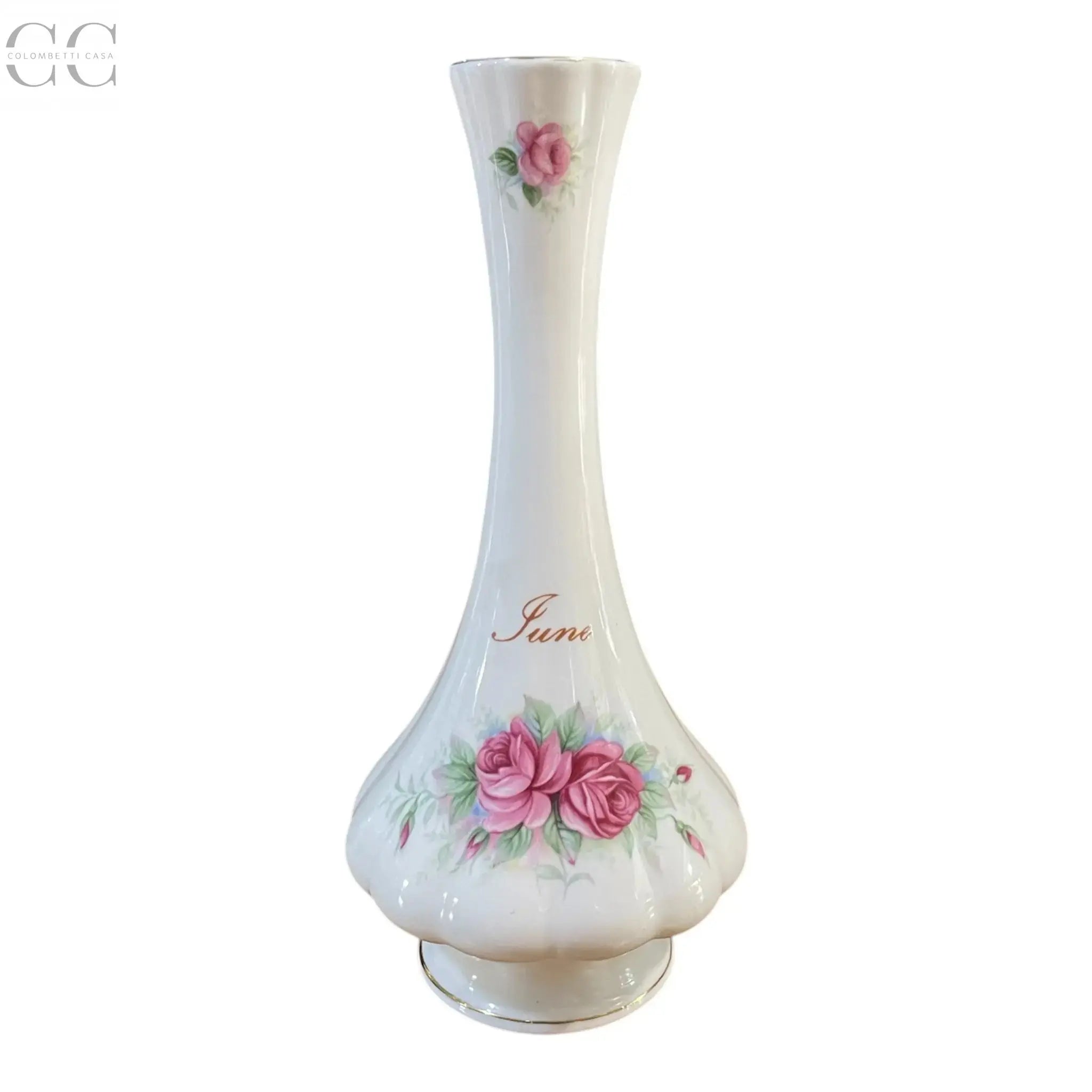 Vasetto fiori del mese porcellana inglese Queen’s - Colombetti Casa