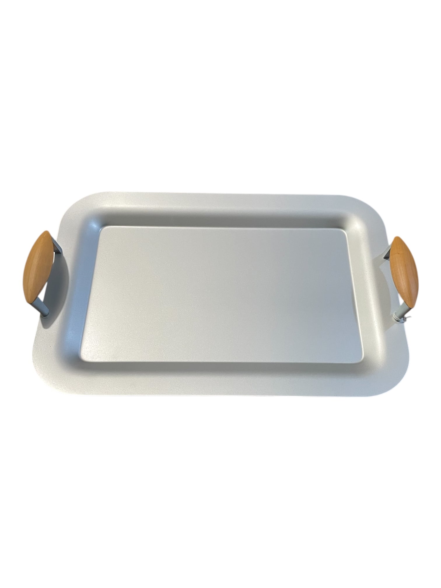 Vassoio rettangolare con manici