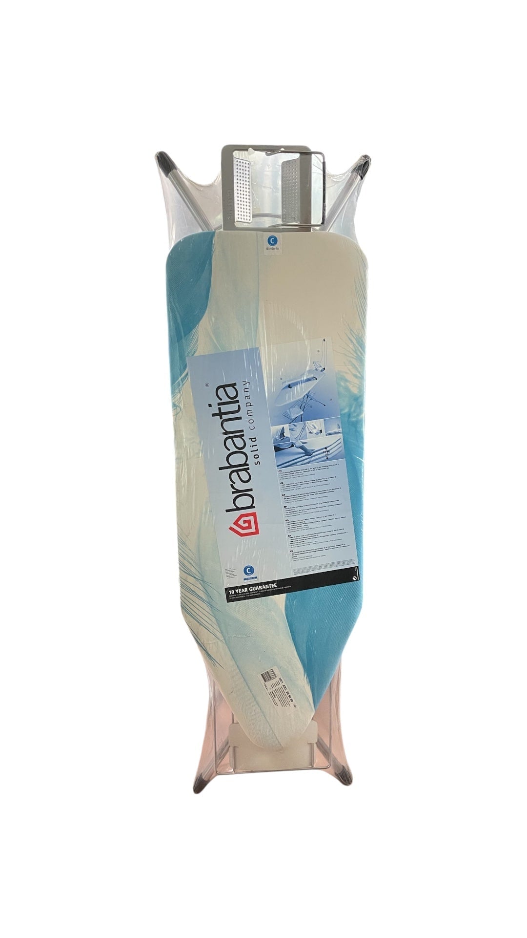 Asse da stiro con portabiancheria Brabantia