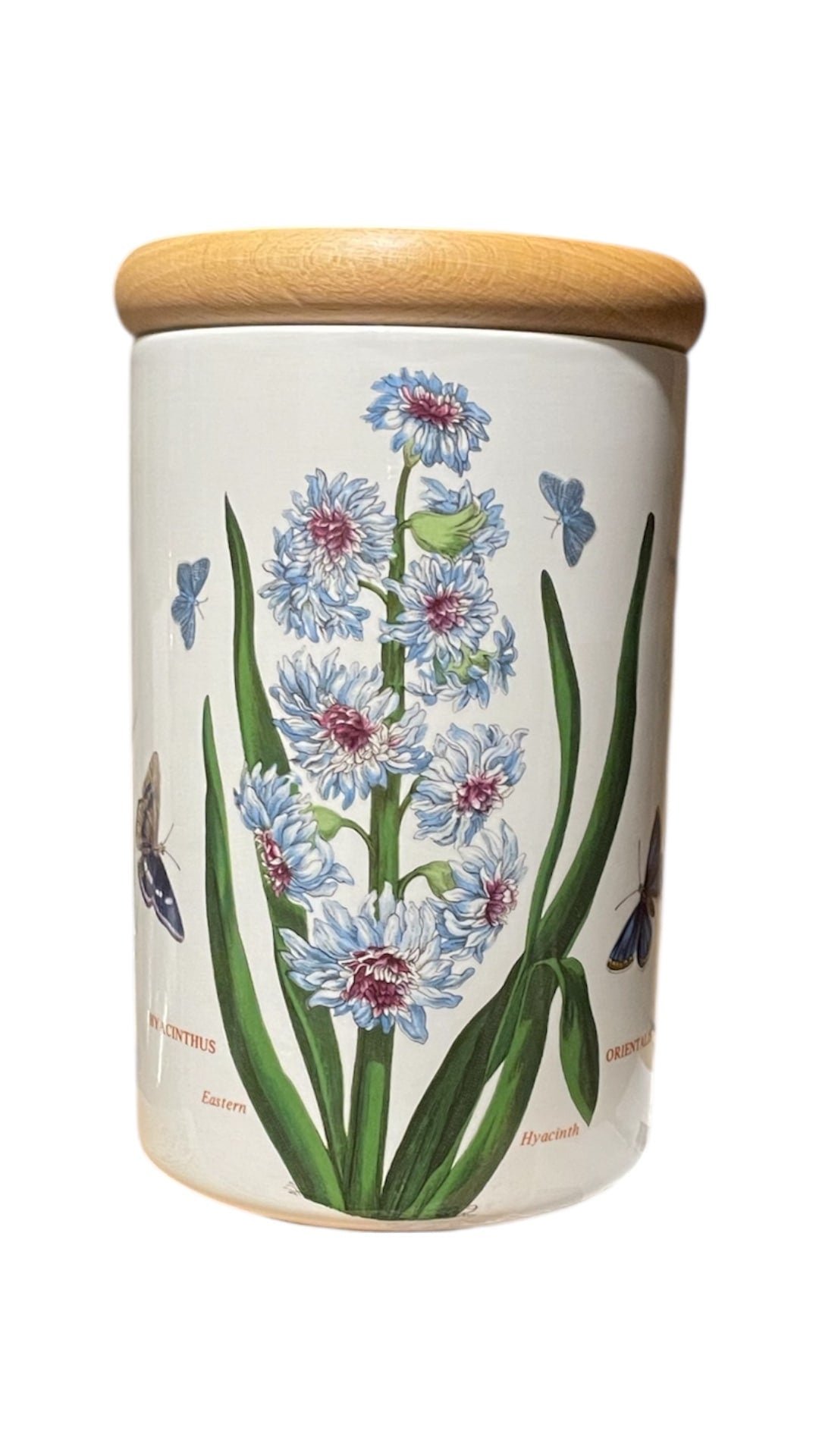 Barattolo cm 18 con tappo in legno Botanic Garden ceramica inglese Portmeirion - Colombetti Casa