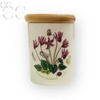 Barattolo cm10 Botanic Garden Portmeirion con design floreale e coperchio in legno