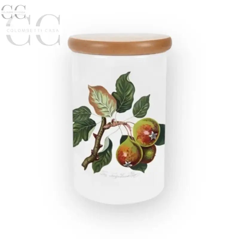 Barattolo in ceramica con illustrazione di pera, parte della collezione Portmeirion