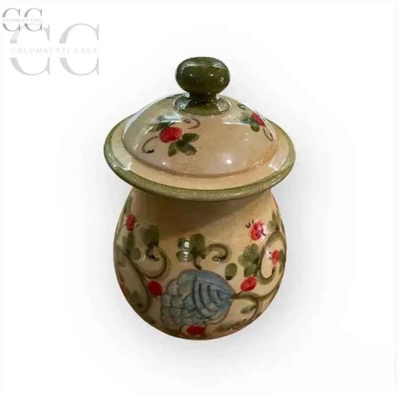 Barattolo in ceramica di Gubbio