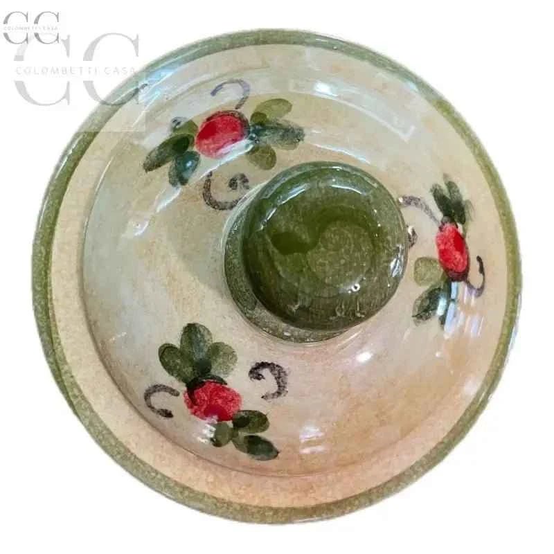 Barattolo in ceramica di Gubbio