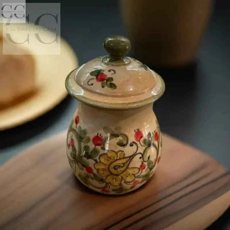 Barattolo in ceramica di Gubbio